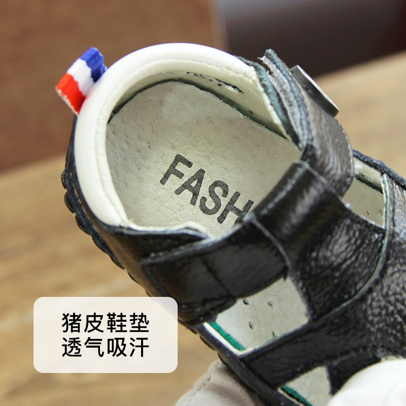 小孩凉鞋男童一岁女幼儿童鞋婴儿鞋子软底学步鞋夏季男宝宝鞋小童