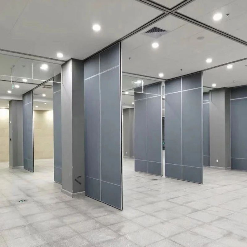 酒店移动隔断墙隔音饭店包间活动隔断折叠屏风推拉门隔断隔墙