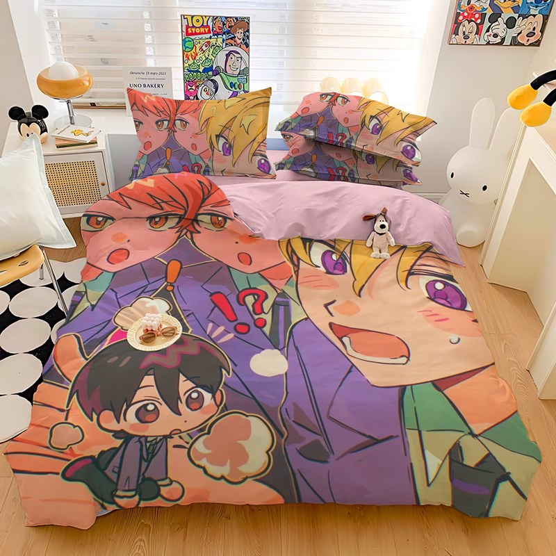 樱兰高校男公关部全棉床上用品学生宿舍四件套被套床单三件套