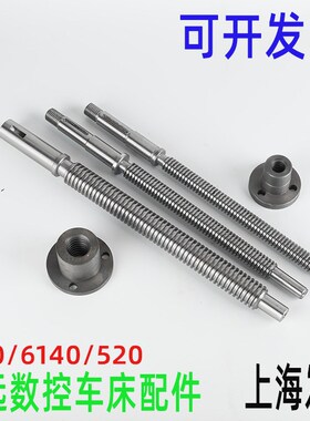 浙江诸暨瑞远数控机床SK520车床尾座丝杆 尾座螺母CK6136配件6140