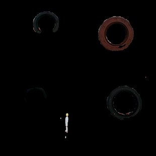 韵彩QS100T全车油封 瑞梦丽彩睿彩丽梦QS125-2/4/5/6曲轴驱动油套