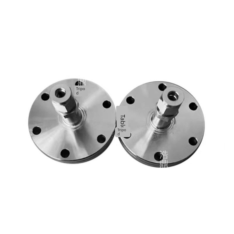 真空CF法兰转卡套接头16/25/35钢管气管3 6 8 10 12mm1/8 3/8 1/2