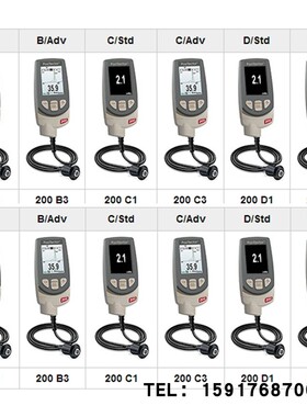 美国DeFelsko狄夫斯高 镀层厚度测量计200B/STD;200B/ADV原装进口