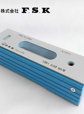 日本fsk水平仪气泡水平尺富士进口高精度flb1-100 150 200 0.02mm