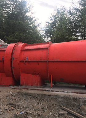 兆拓供应 矿用节能型DK45-6-NO15对旋主扇轴流风机 无驼峰 低噪音