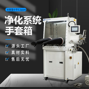 手套箱净化系统厂家实验室无水厌氧再生惰性气体不锈钢真空手套箱