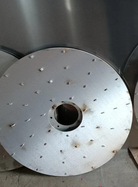 铝镁合金材质风机叶轮AZY16-900-5.5汽轮机 轴加风机专用叶轮