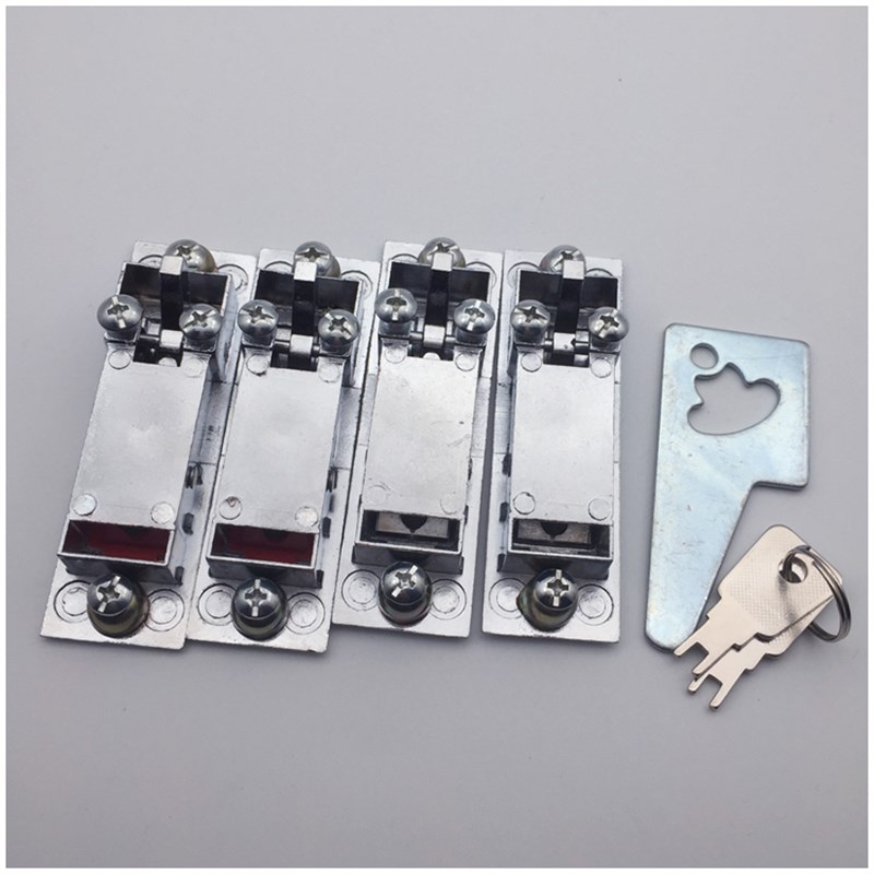 ms603-1白珠电箱锁电柜锁配电箱锁机柜锁平面机箱锁603-2红珠包邮