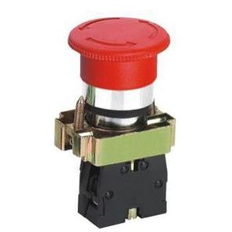 金属型XB2-BS542红色蘑菇头紧急按钮急停按钮开关一常闭102c