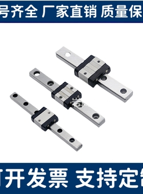 双孔短滑块微型直线导轨SSEBS10-115 SSEBSLZ13-70 SSE2BSL16-230