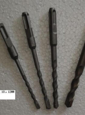 沪工 一套方柄电锤钻头(6,8,10,12MM ,长150MM