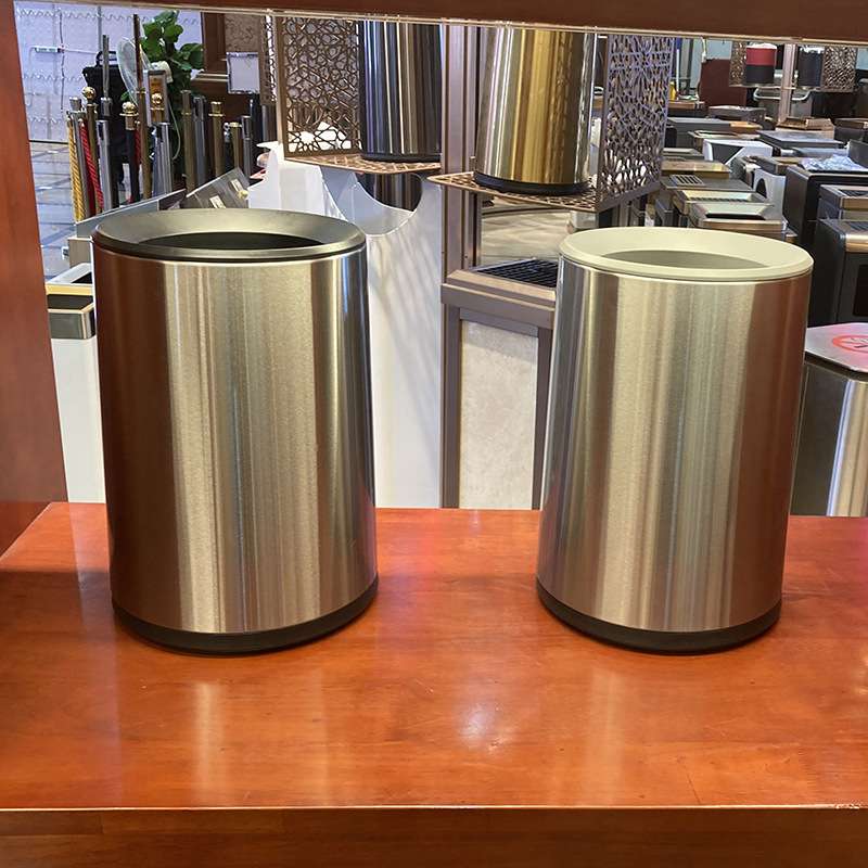 酒店锥形房间桶GPX-3G客厅家用双层无盖直投垃圾桶创意网红收纳桶