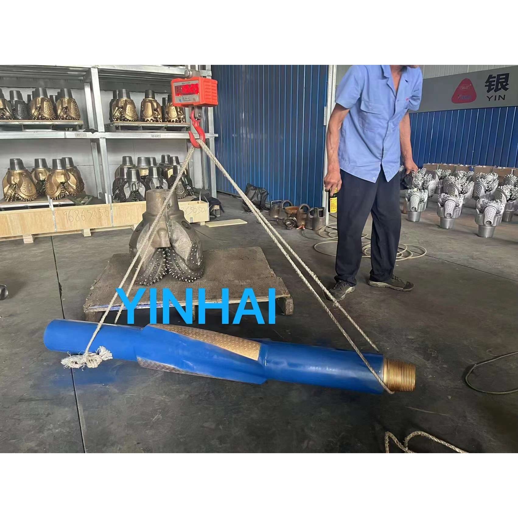 银海钻头厂家供应 钻机 钻井 扶正器 石油套管 钻杆 配件