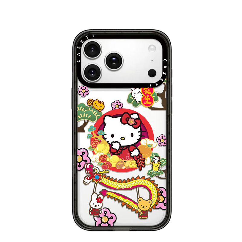 CASE龙宝宝好事发生凯蒂猫C家适用iPhone苹果17promax手机壳15/16plus网红14创意13明星同款12磁吸华强北代购
