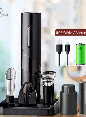 Electric Wine Opener Automatic Corkscrew WinOe Openers with