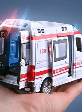 1:32 Mini Alloy Car Diecvast Ambulance Fire-Truck Policecar