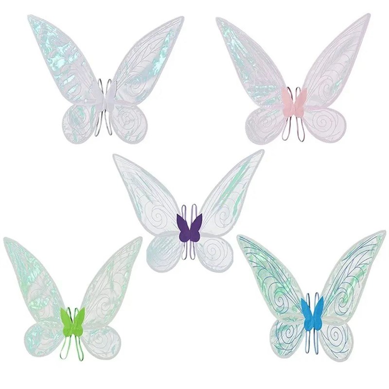 Butterfly Fairy Wings tCostume Women Girls Sparkle Princess