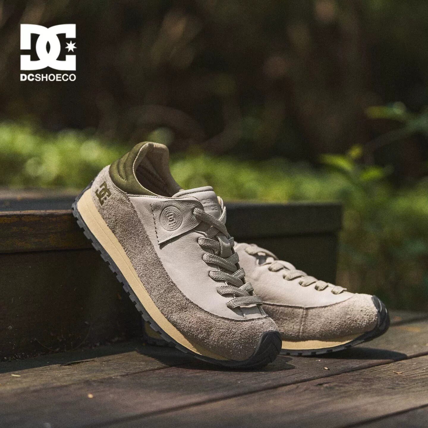 DCSHOES夏季新款2026山系户外鞋休闲阿甘鞋子男鞋运动鞋真皮板鞋