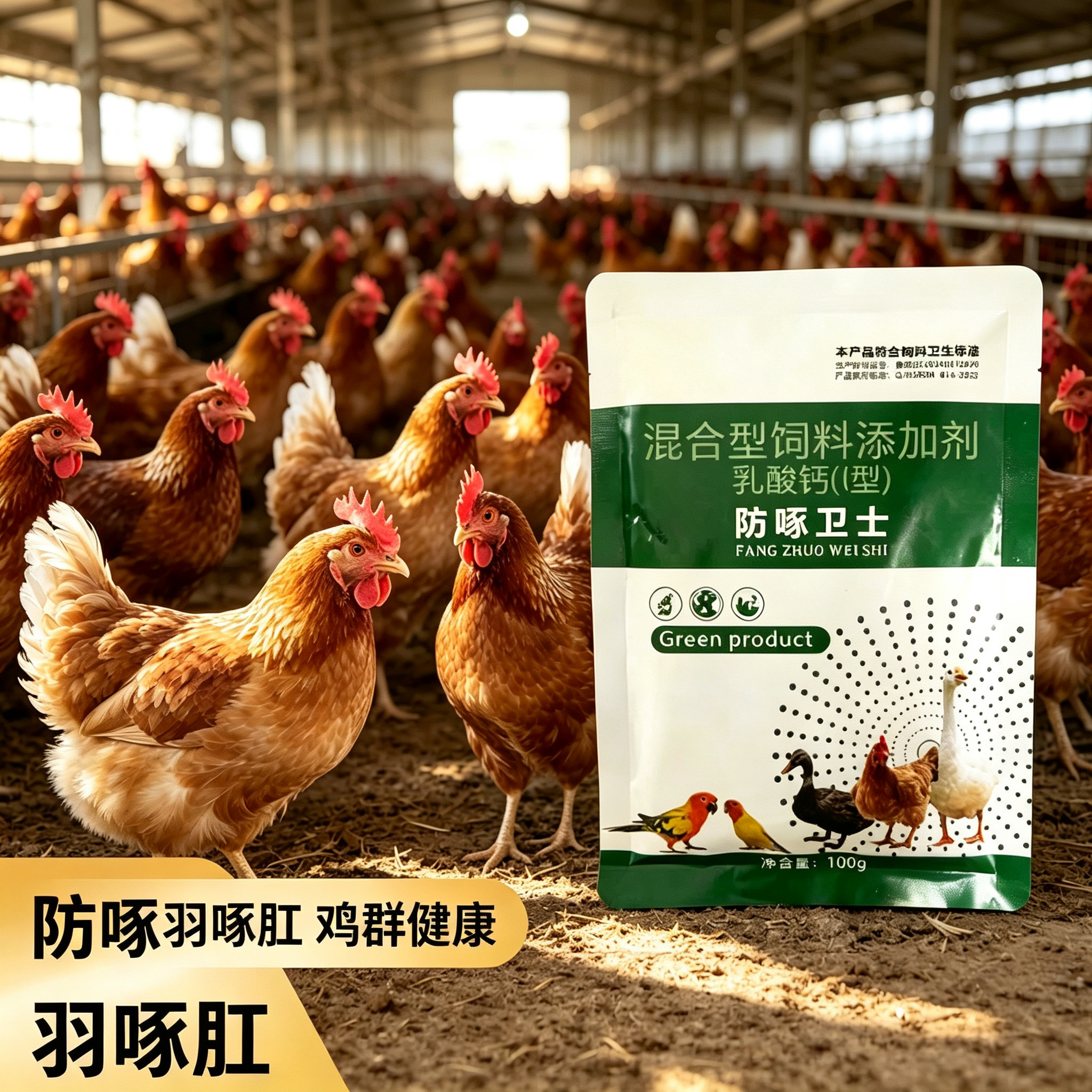 防啄卫士鸡鸭鹅鸽子鹦鹉鹌鹑芦丁鸡啄羽啄蛋啄肛禽用JL