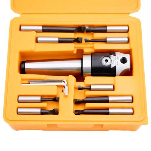 F镗头套装公T英制12/18/25/寸3寸粗镗1孔器镗刀杆BT40BT320R8M柄