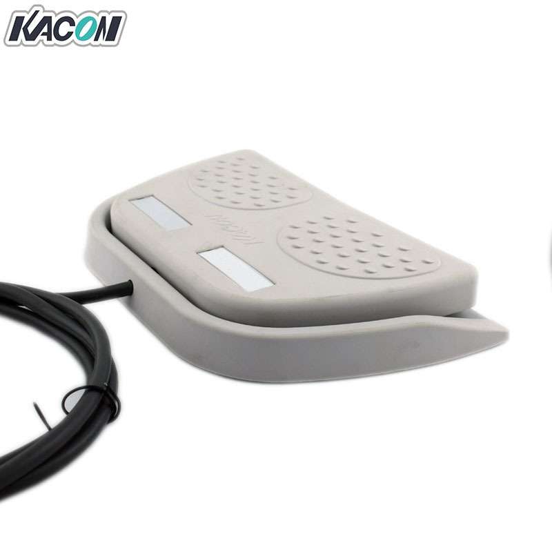 现货 Kacon凯昆HRF-M6带线射频超声机自锁双联脚踏板 脚踩开关