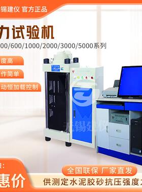 无锡建仪 TYE-300/600系列 高精度混泥土检测仪压力试验机