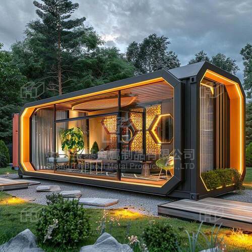 集装箱房 旅游民宿 湖中房 金属房 露营房 球形房 景观房