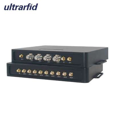 固定式uhf超高频四通道RFID远距离读写器分体式R2000读卡器免开发