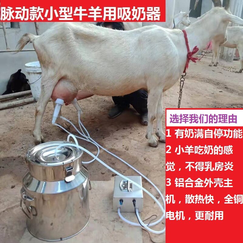 吸羊奶器真空f脉动挤羊奶机小型家用牛羊吸奶器挤牛奶器电动吸奶