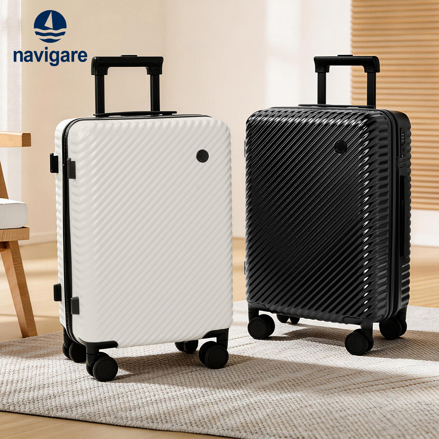 Navigare纳维凯尔意大利小帆船行李箱20寸登机国际大品牌拉杆箱24