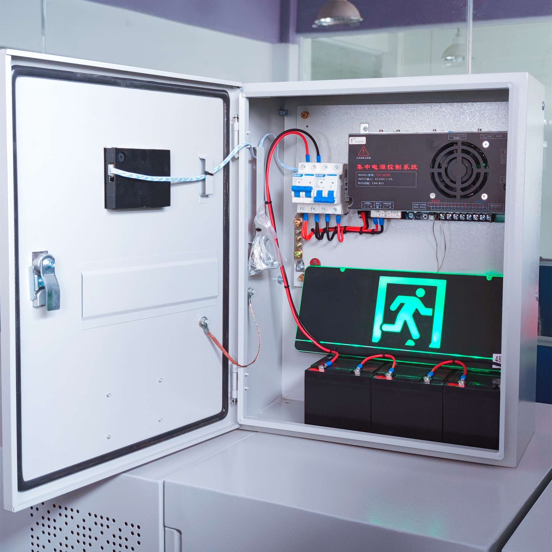 A型应急照明集中电源配电箱EPSDC36VDC24V灯具控制主机集中供电