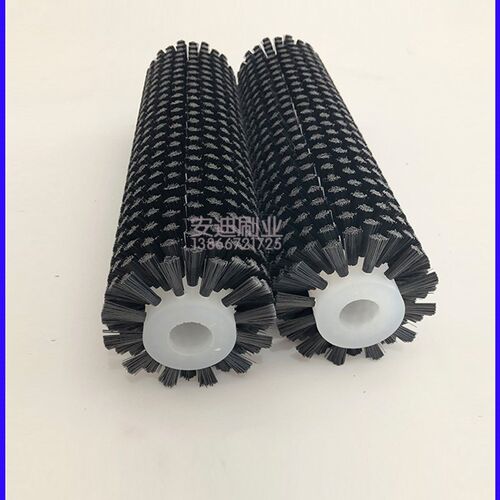 筛沙机毛刷工业毛刷辊防堵毛刷滚筒毛刷筛沙O机防堵毛刷辊钢丝滚