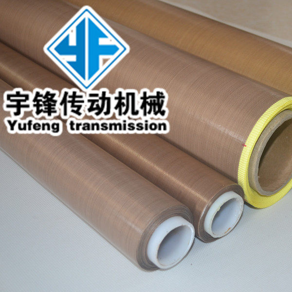 优质涂层特铁氟龙耐高温胶布/ PTFE胶带/包装机封口机咖啡色宽1米