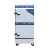 甄选电蒸饭柜304不锈钢蒸饭箱 12盘商用智能蒸饭车2年 米饭馒头4