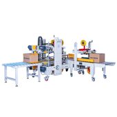 甄选自动工字型封箱机快递纸箱打包机自动纸箱封口机胶带打包机全