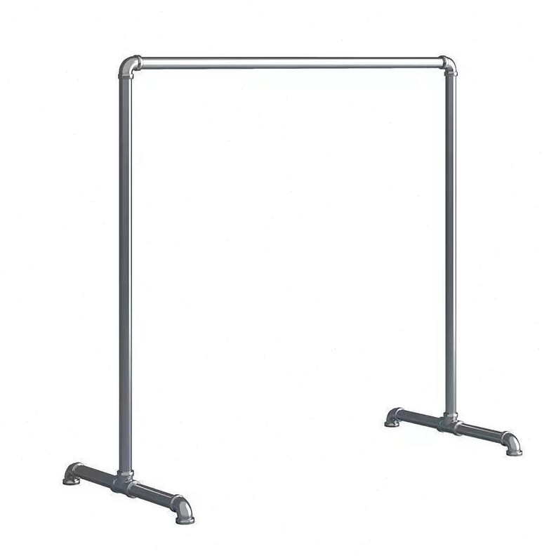 甄选晾衣架加粗加厚衣架落地立式杆防风可移动家用室外阳台衣架水