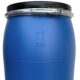 甄选现货供应60L法兰蓝色带箍圆桶 加厚桶壁更加牢固