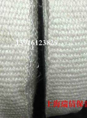 陶瓷纤维带布2mm-5mm厚硅酸铝纤维带布L耐高温防火带隔热带保温带