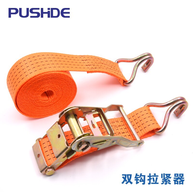 5Cm*2T聚酯张紧器货物固定收紧绳可重覆使用绷带汽车卡车用品.棘 - 实物图