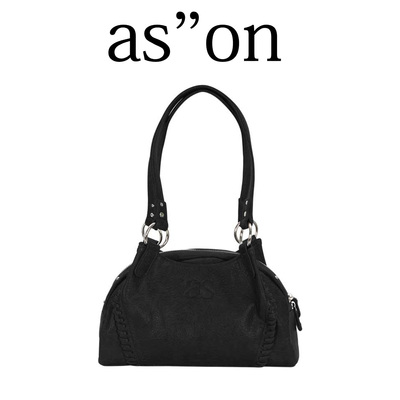 ason朴彩英手提包机车包皮面女包