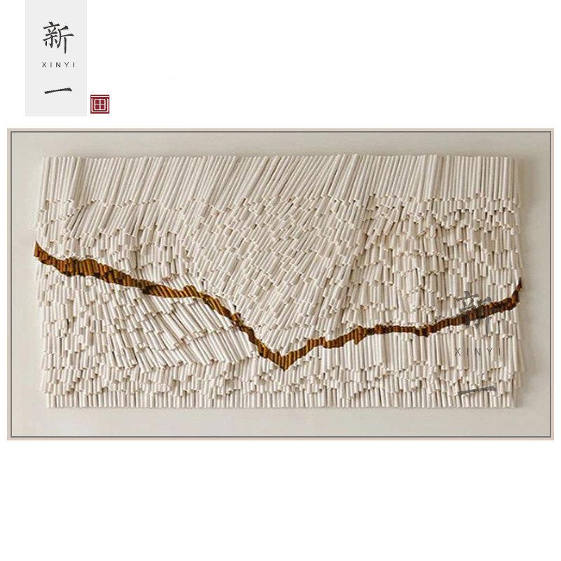 现代简立体实景物装约置画压克力罩装挂画欧式客裱厅沙发OID背墙