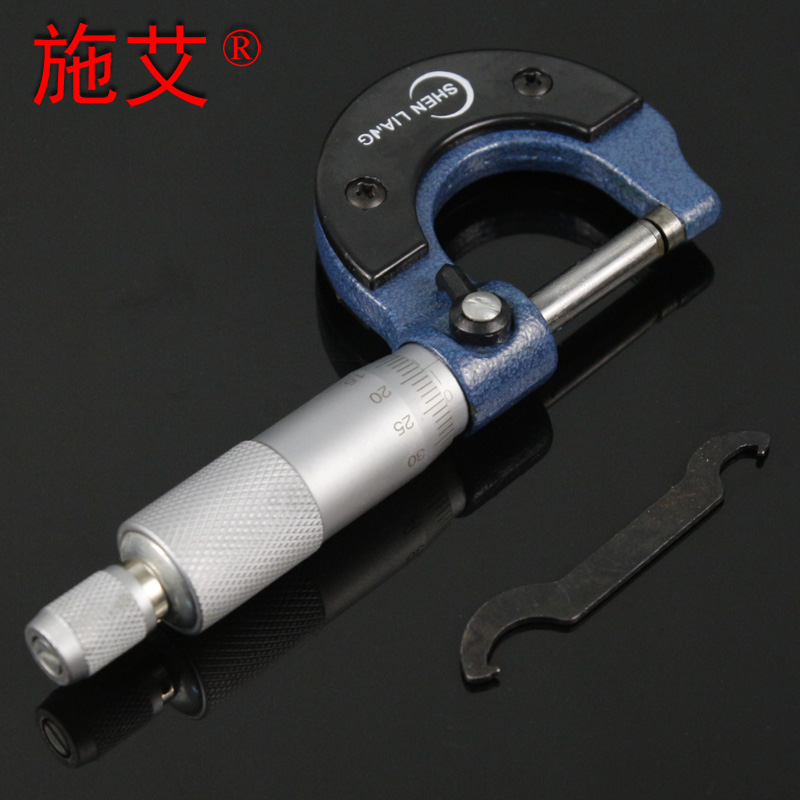 【施艾科教】千分尺螺旋测微器初中高中物理实验室教学仪器器材测