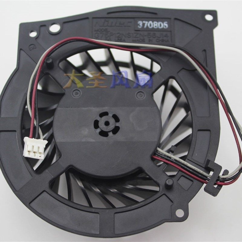 原装索尼PS3 薄机散热风扇 G75P12NS1ZN -56J14 12V 1.65A