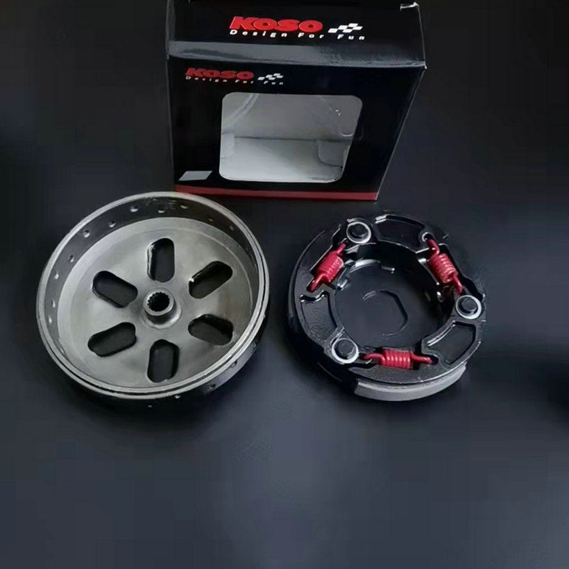 KOSO改装后离合器RSZ鬼火RS福喜巧格JOG100 后甩块碗公传动开闭盘