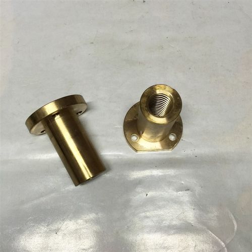 江苏南京四机钻床配件Z3725丝杆螺母铜螺母外径42/76 L94 T28*5