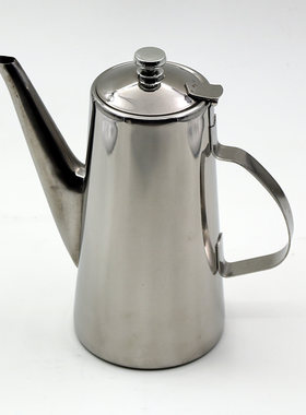 加厚不锈钢冷水壶大容量泡茶壶咖啡壶凉水壶长嘴壶加汤壶泡茶壶2L