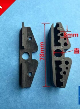 飞亚电梯门机开口皮带夹RPP8M-15同步带夹适用安利索 西尔康 配件