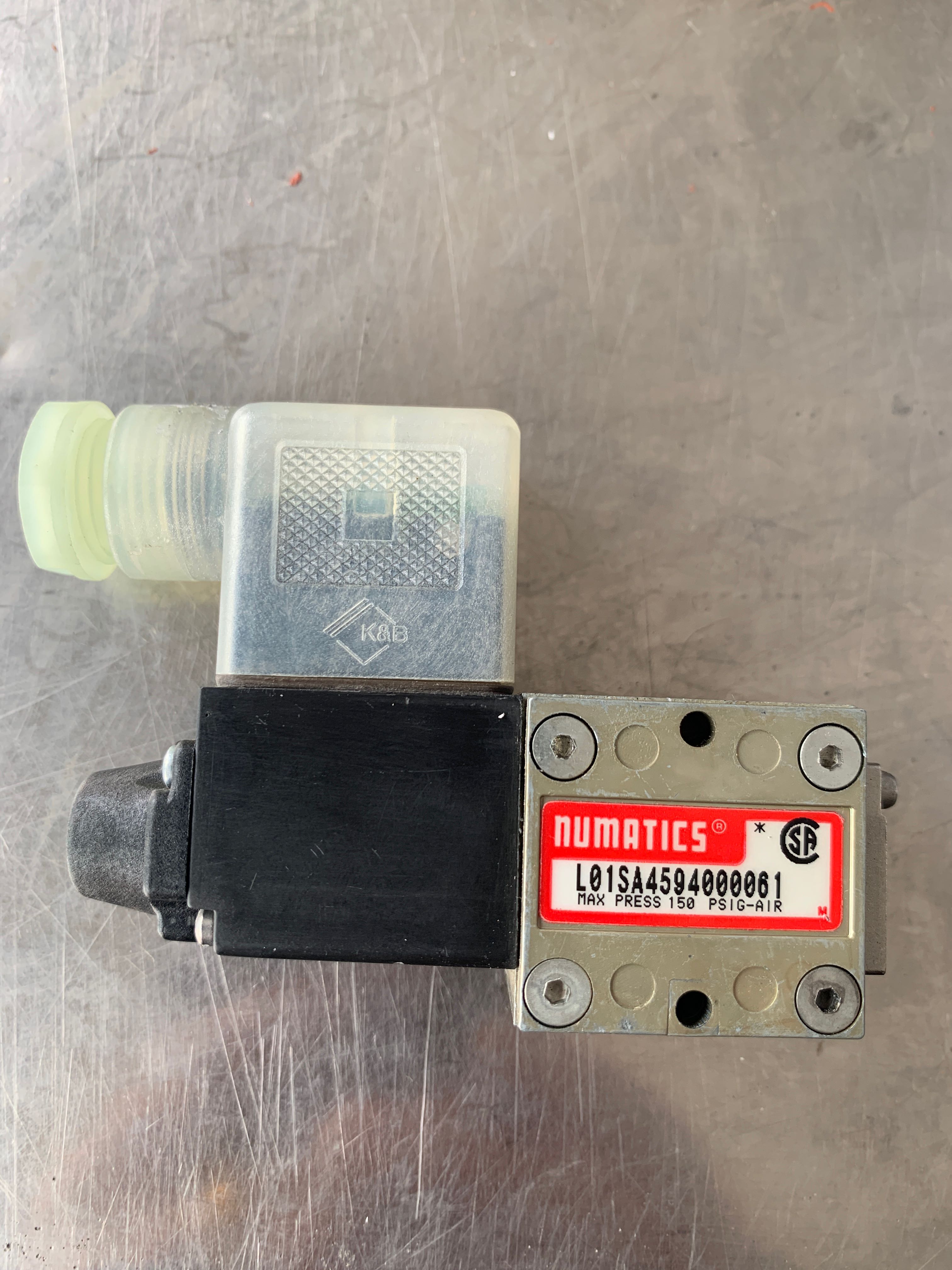 NUMATICS L01SA4594000061 电磁阀 原装进口  236-127B