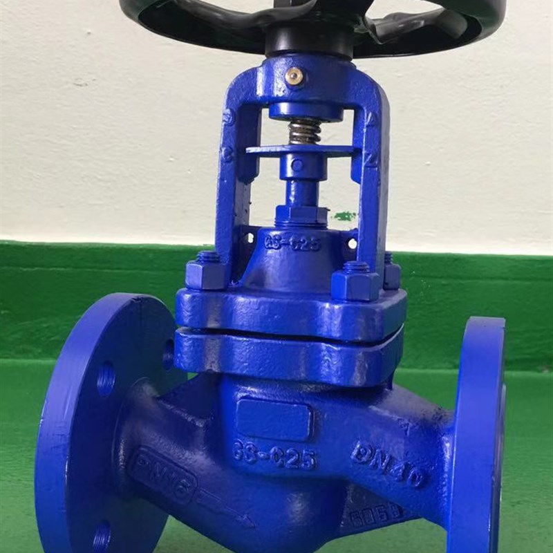 波纹管截止阀WJ41H高温铸钢法兰锅炉水蒸汽导热油开关切断阀德标