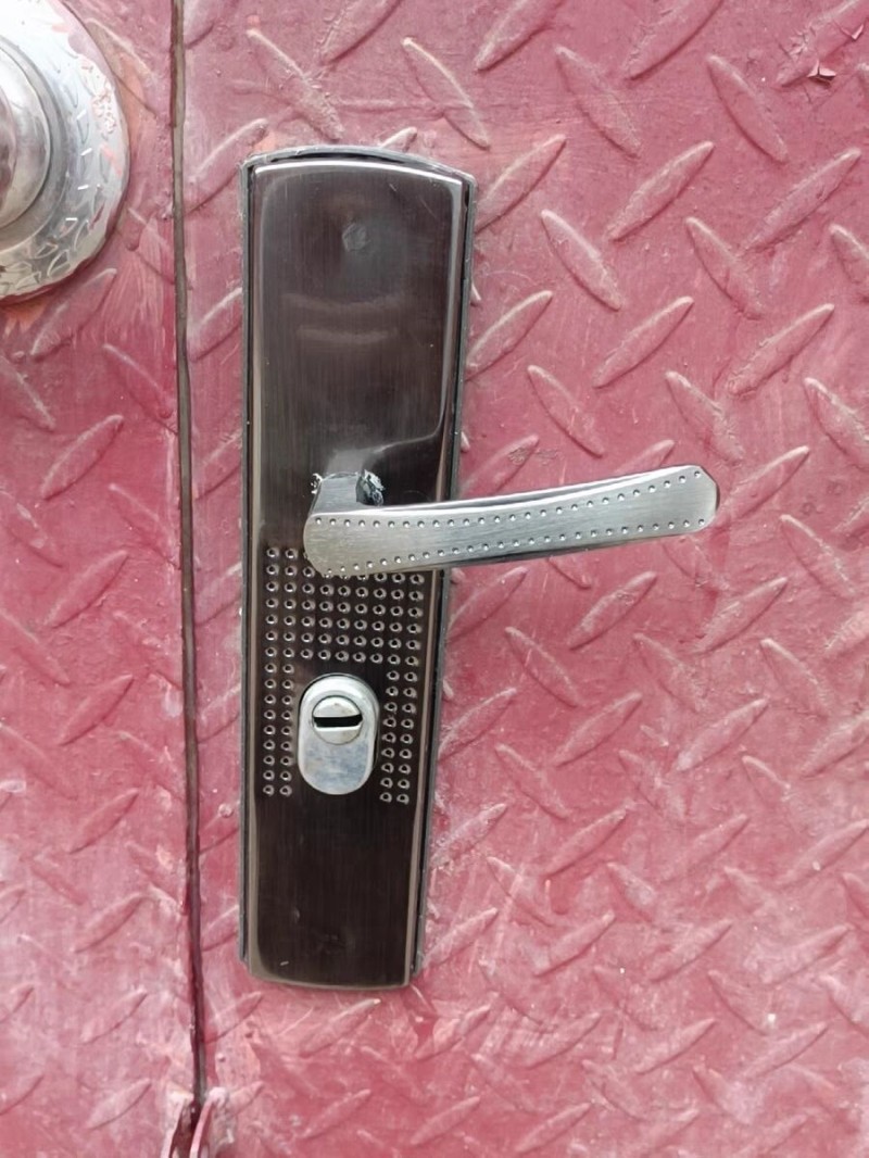 上提防盗门室内大门锁具反锁套装木门锁房门锁门把手通用型把手柄